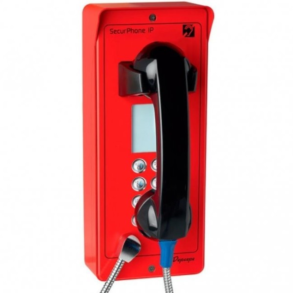 SECURPHONE CLAVIER ROUGE