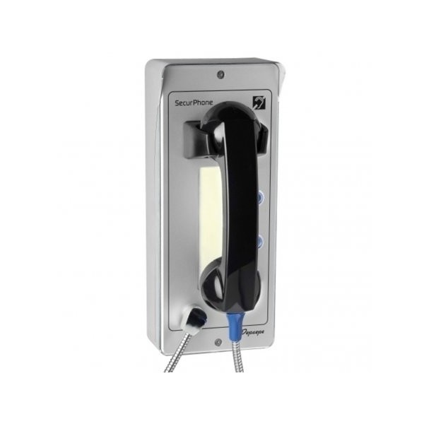 SECURPHONE URGENCE 4 BOUTONS ALUMINIUM