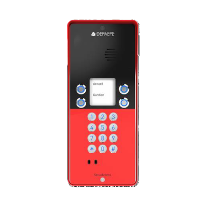 SECURACCESS SIP BASIC LINE CLAVIER 4BT ROUGE
