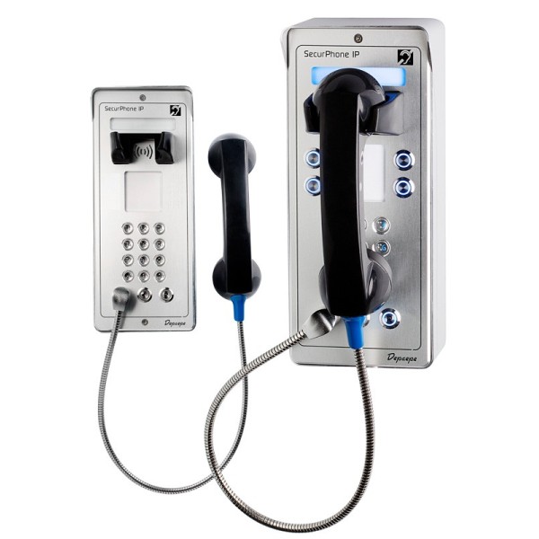 SECURPHONE IP POE CLAVIER 4BT ALU